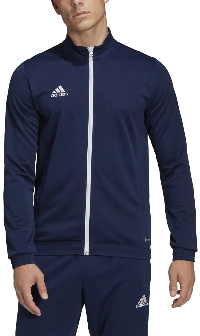 Heren sportjack Adidas Entrada 22 marineblauw