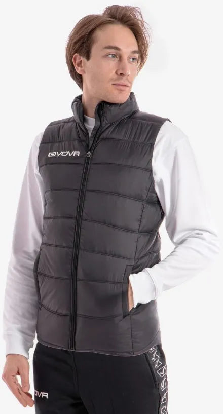 Gilet Trapuntato Givova Spagna Nero