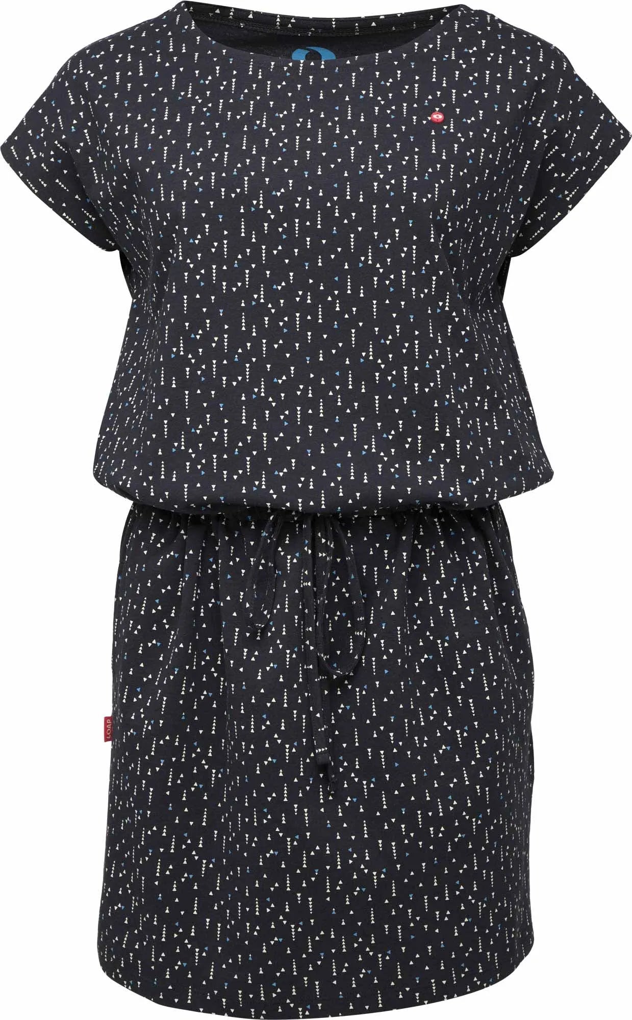 Vestido feminino loap baskela dblu azul m