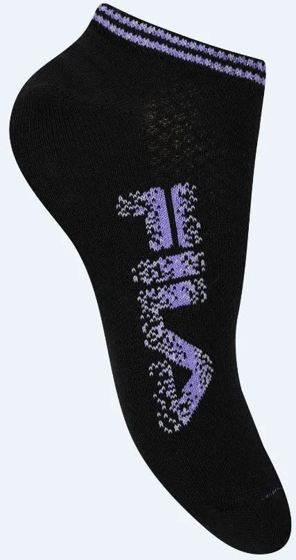 Fila 3-balení s teniskami černé ponožky 39-42