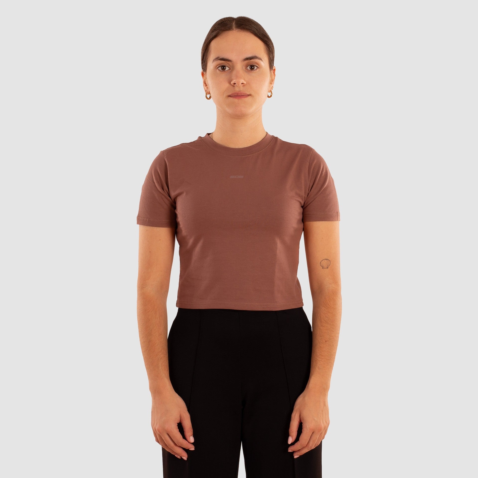 Crop Top Squba Aqua Marrón