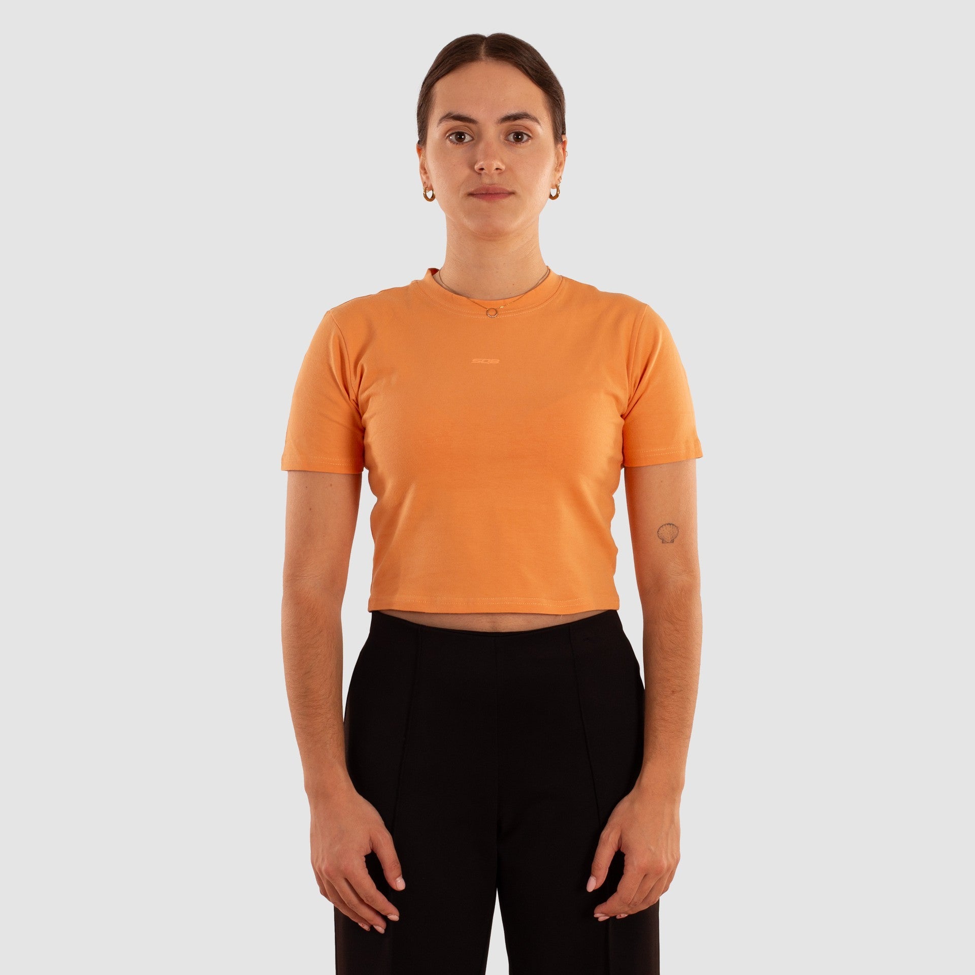 Crop Top Squba Aqua Naranja