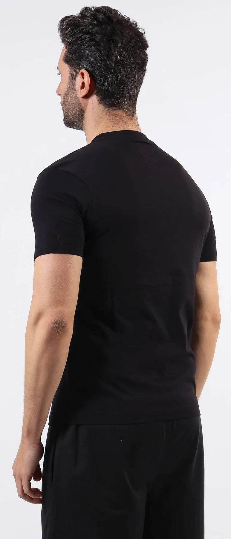 Cotton t-shirt givova mondo black - 4XL