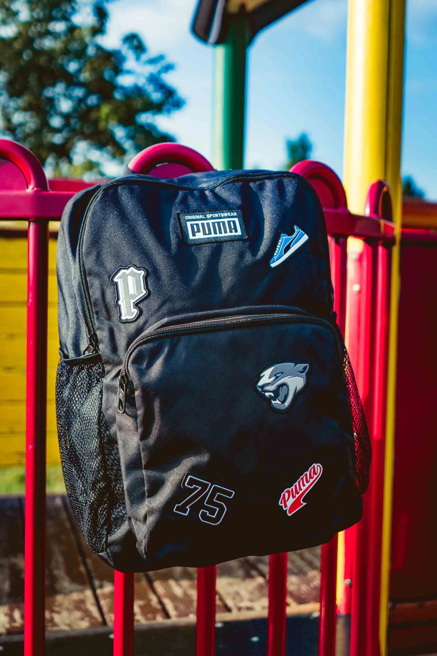 Unisex nášivka batoh Puma čierny