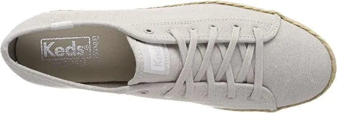 Scarpe Da Donna Keds Wms Triple Kick Jute Grigio