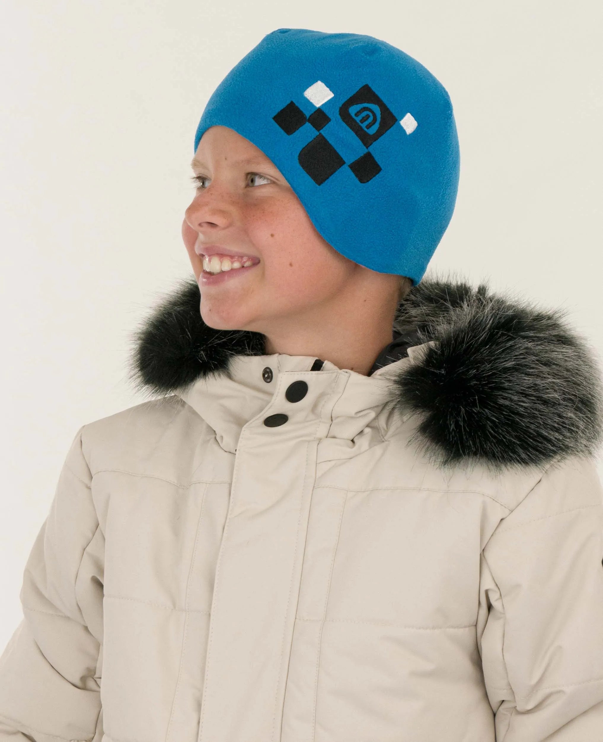 Cappello in pile per bambini Nordblanc Blu Jr