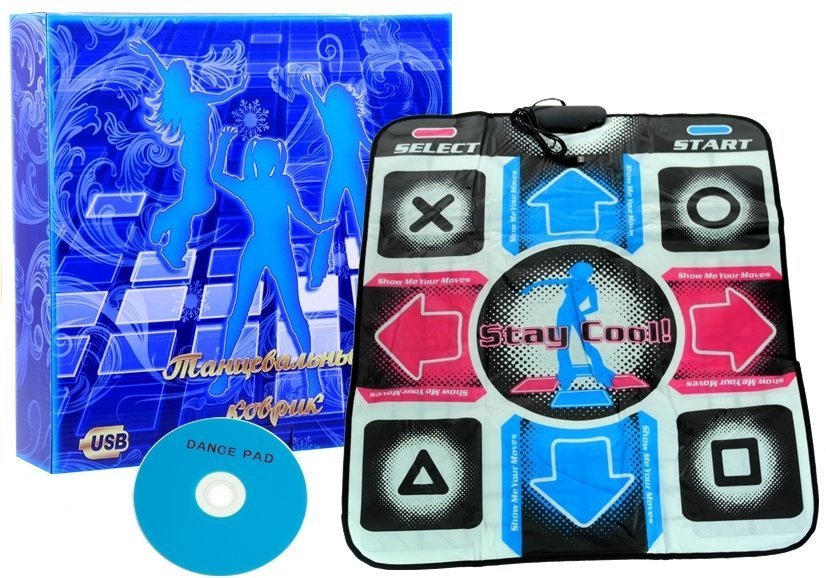 Mat Dancing Platform Usb Cd 80 Cm X 90 Cm