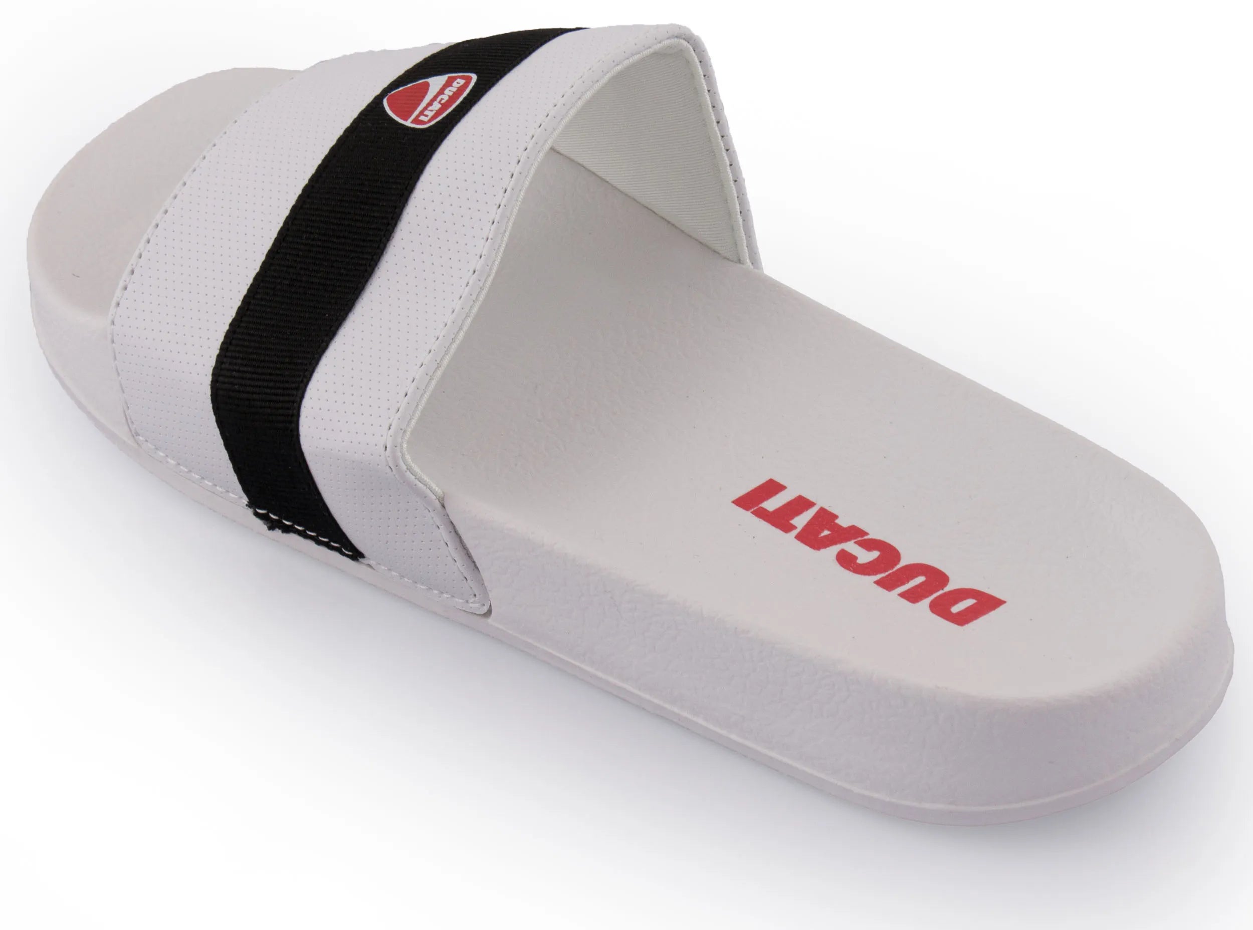 Pantofole Ducati Bianco Nero