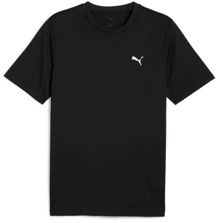 Puma Ess liten logotyp poly t-shirt för män, svart