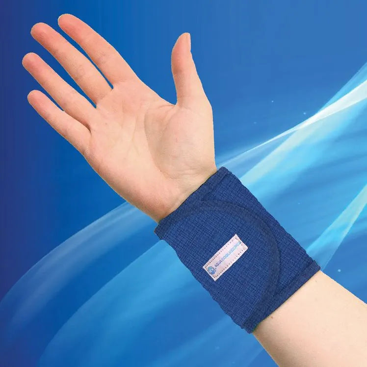 Aqua Coolkeeper Cooling Wristband Pacific Blue Blue