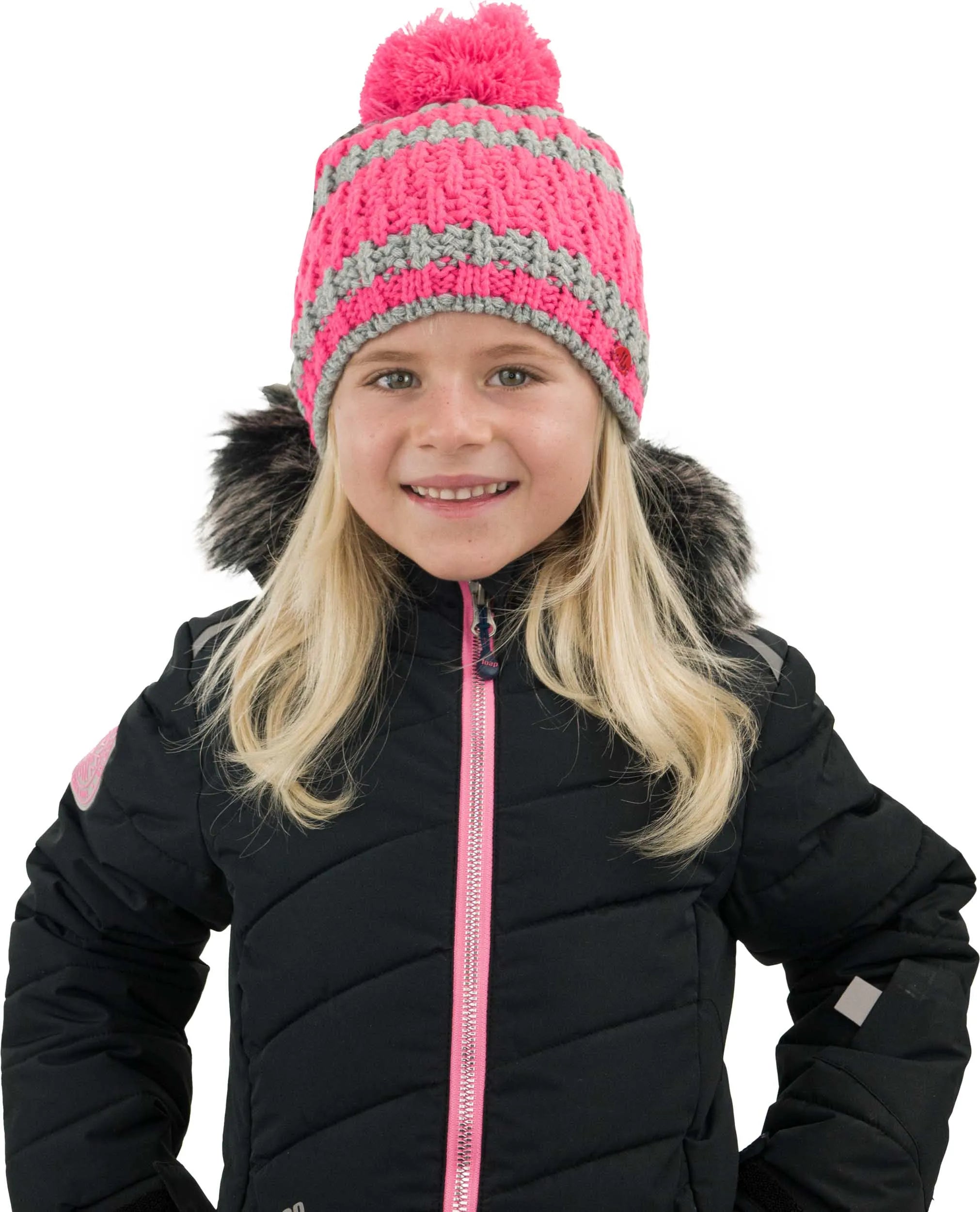 Chapeau d'hiver pour enfants Jail Jam Play Hat Junior Fuxia Uni Rose
