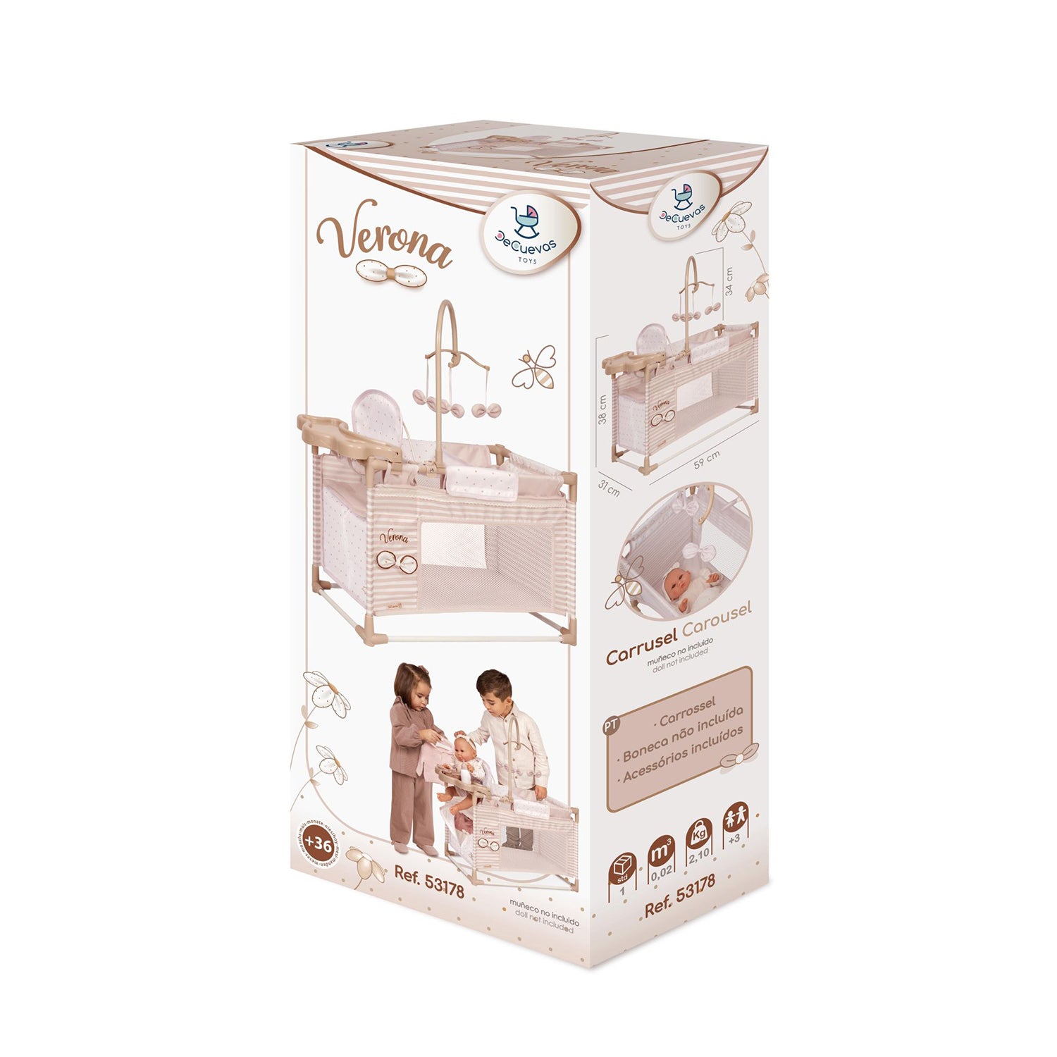 Decuevas 53178 Crib Verona