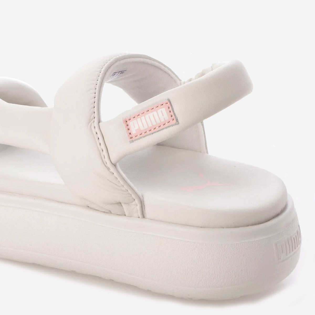 Puma Mayu Summer Cloud Nimbus Sandales Cuir Naturel
