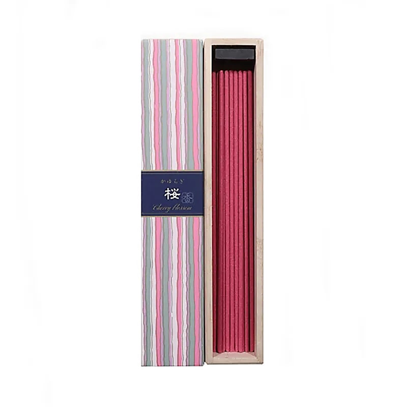 Incienso Kayuragi Flor de Cerezo - 40 G; 14cm