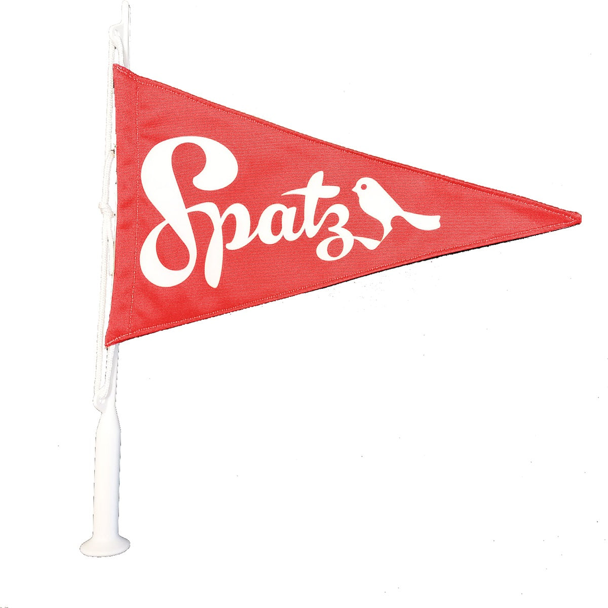 Spatz Tentflag And Pole Pak-10 Red