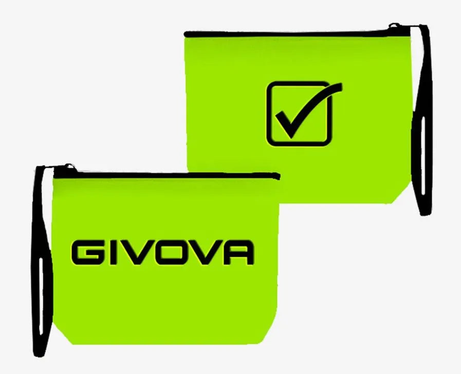 Givova pochette neoprenová fluo yell-černá kabelka