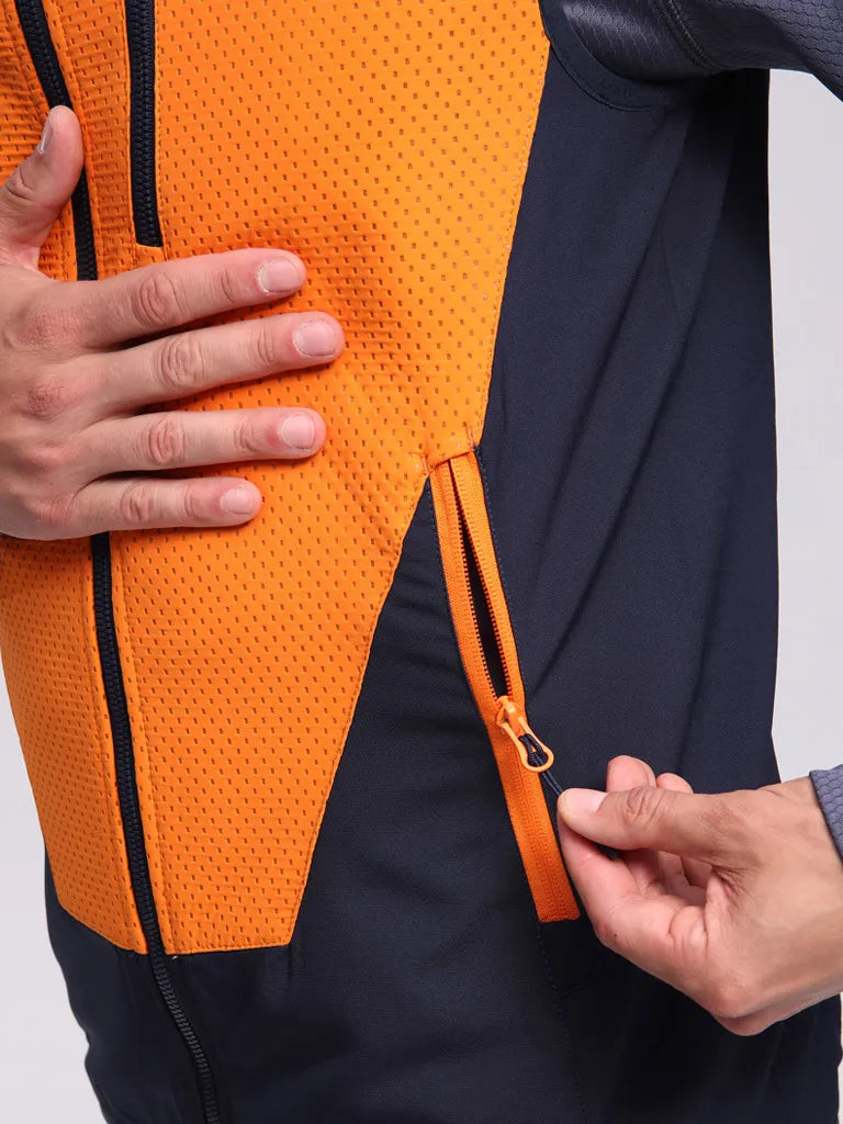 Men's Softshell Vest Loap Uristo Orange