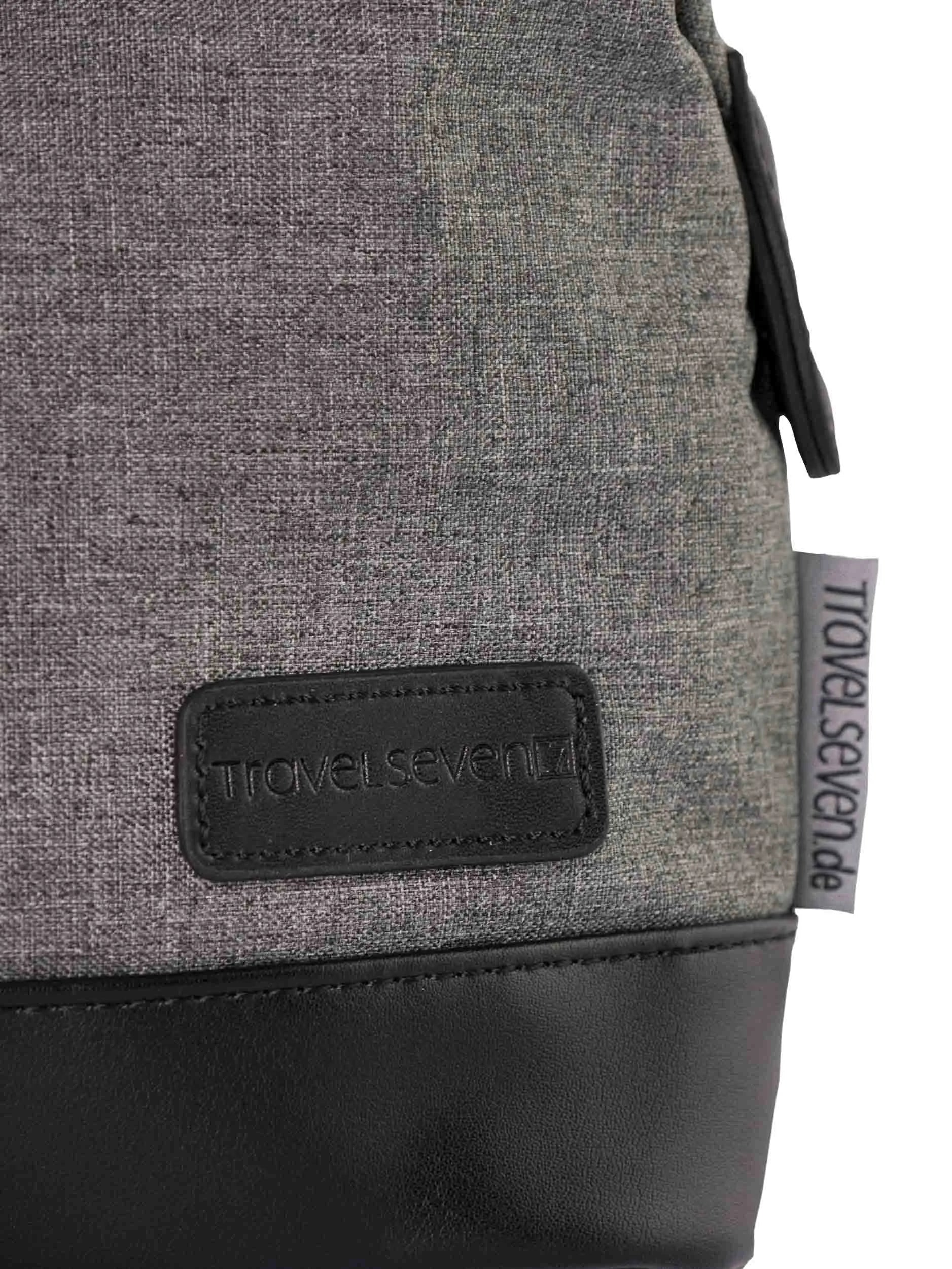 Taštička na make-up Travison tmavě šedá šedá