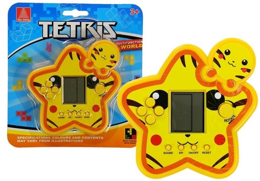 Electronic Game Tetris Star Yellow
