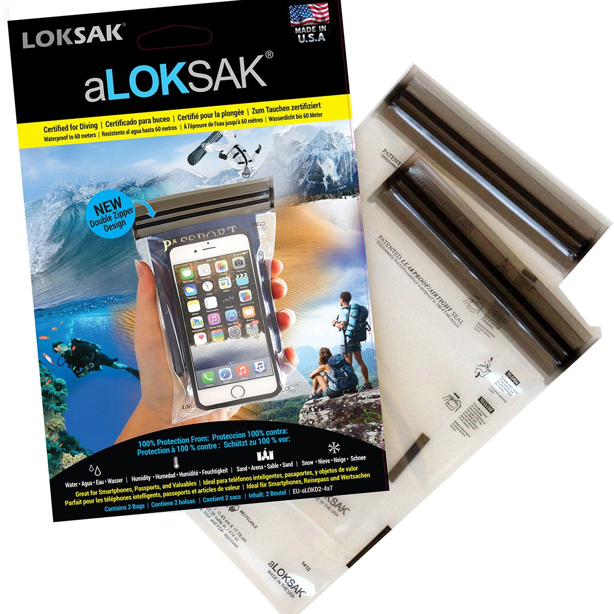 Loksak A 4x7 (2 Pcs)