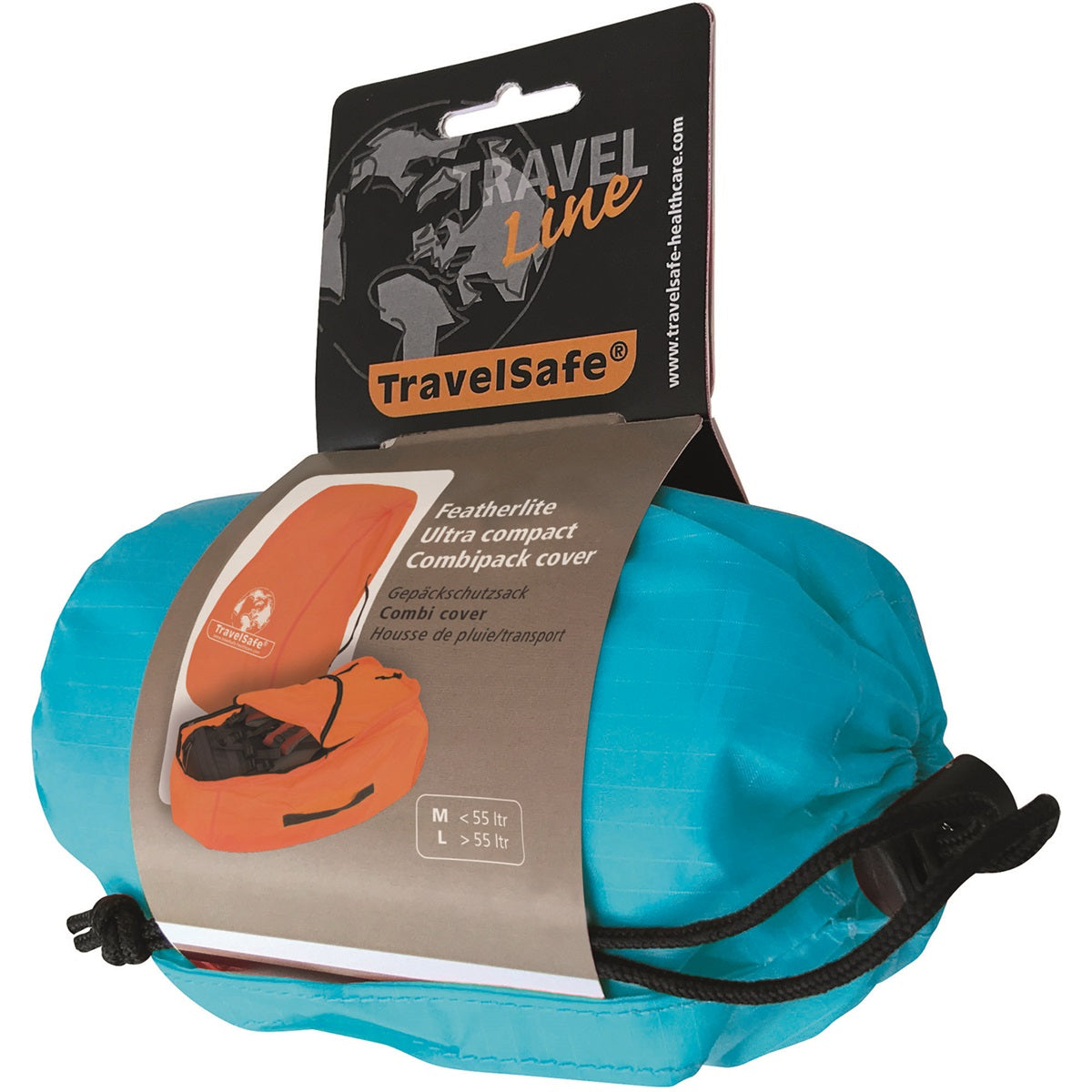 Travelsafe Rain/transport Combo Cover L Azure