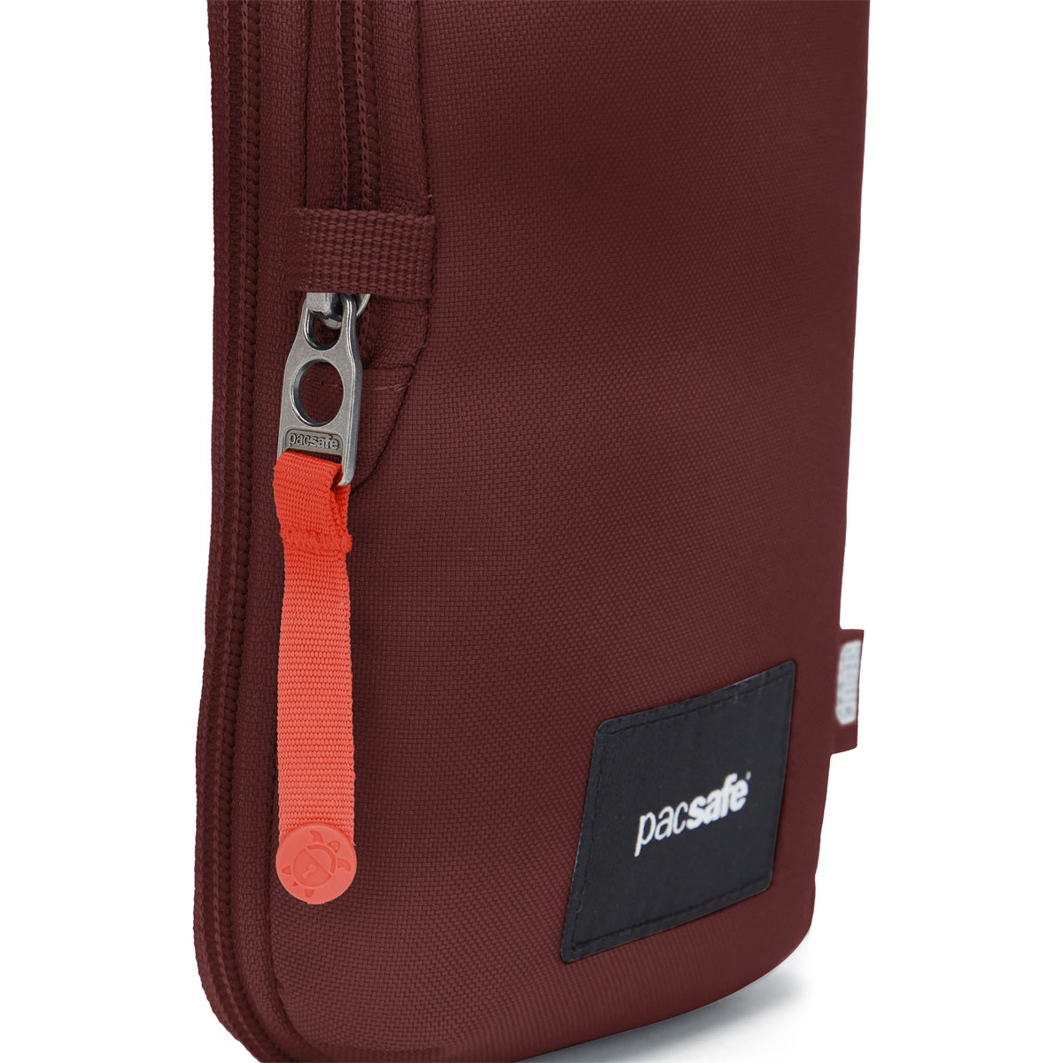 Pacsafe Go Tech Crossbody Garnet Red