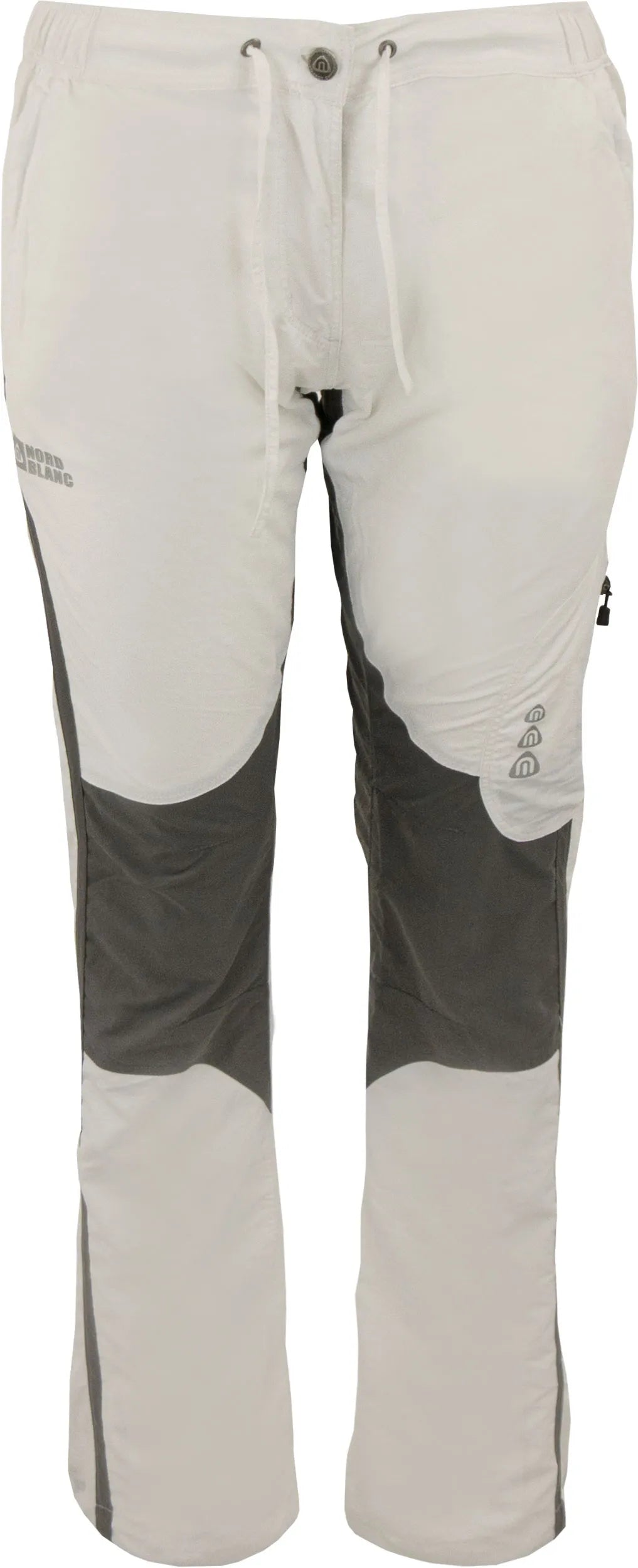 Pantaloni de damă Nordblanc albi