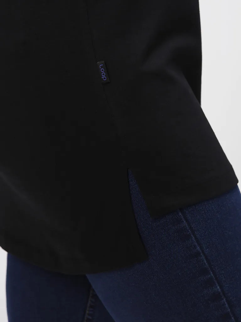 Damen-T-Shirt Loap Abvera schwarz l