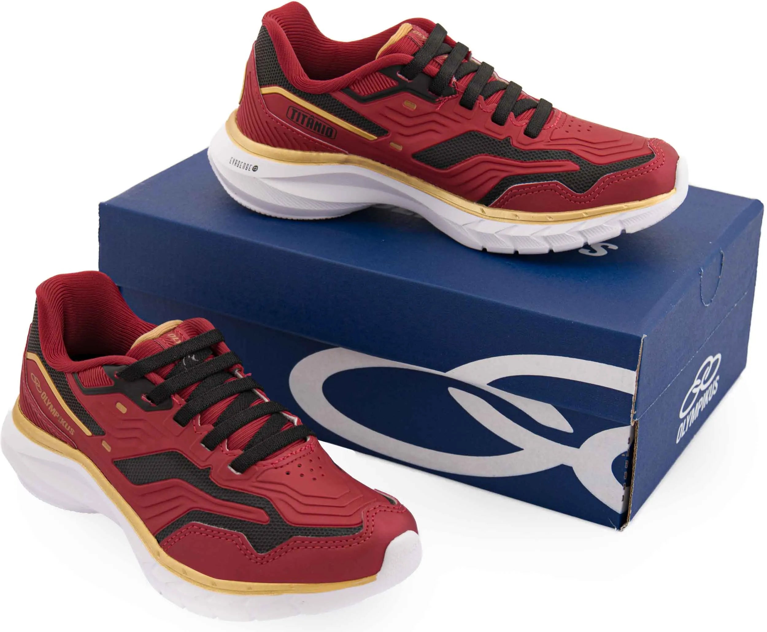 Chaussures pour enfants Olympikus Titanio Kids Rouge