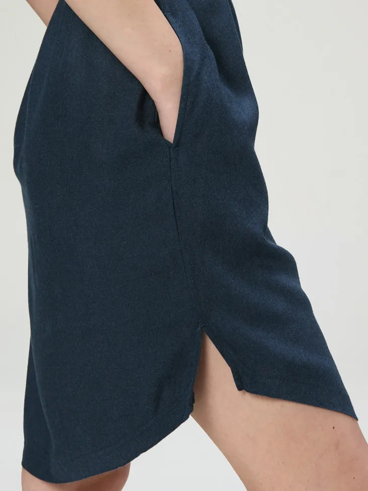Damenkleid Loap Nella Blau