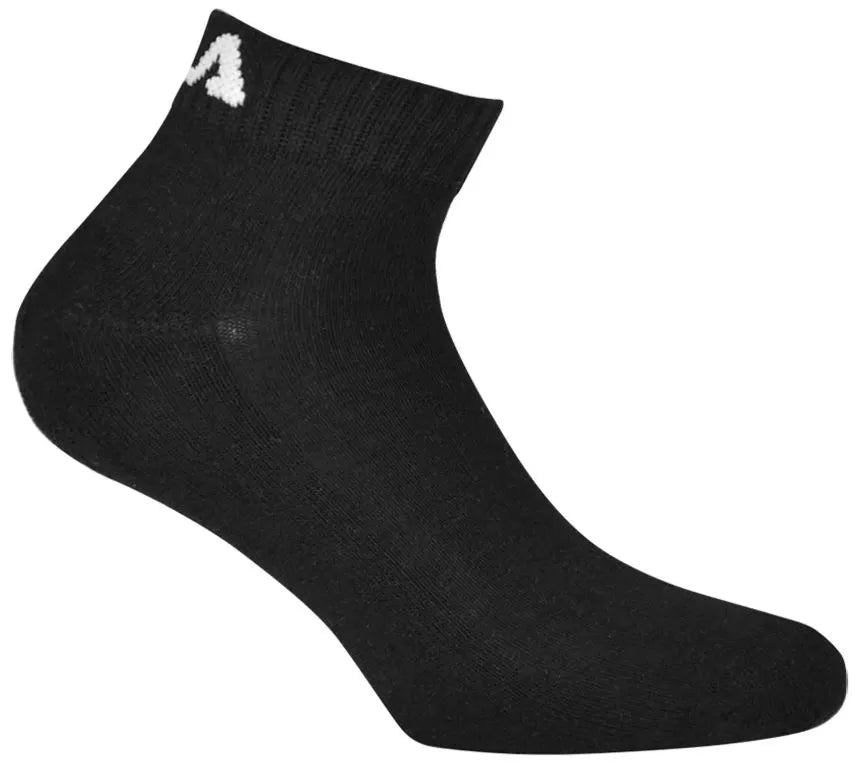 Calzini neri Fila Regular Fit, confezione da 3, 35-38
