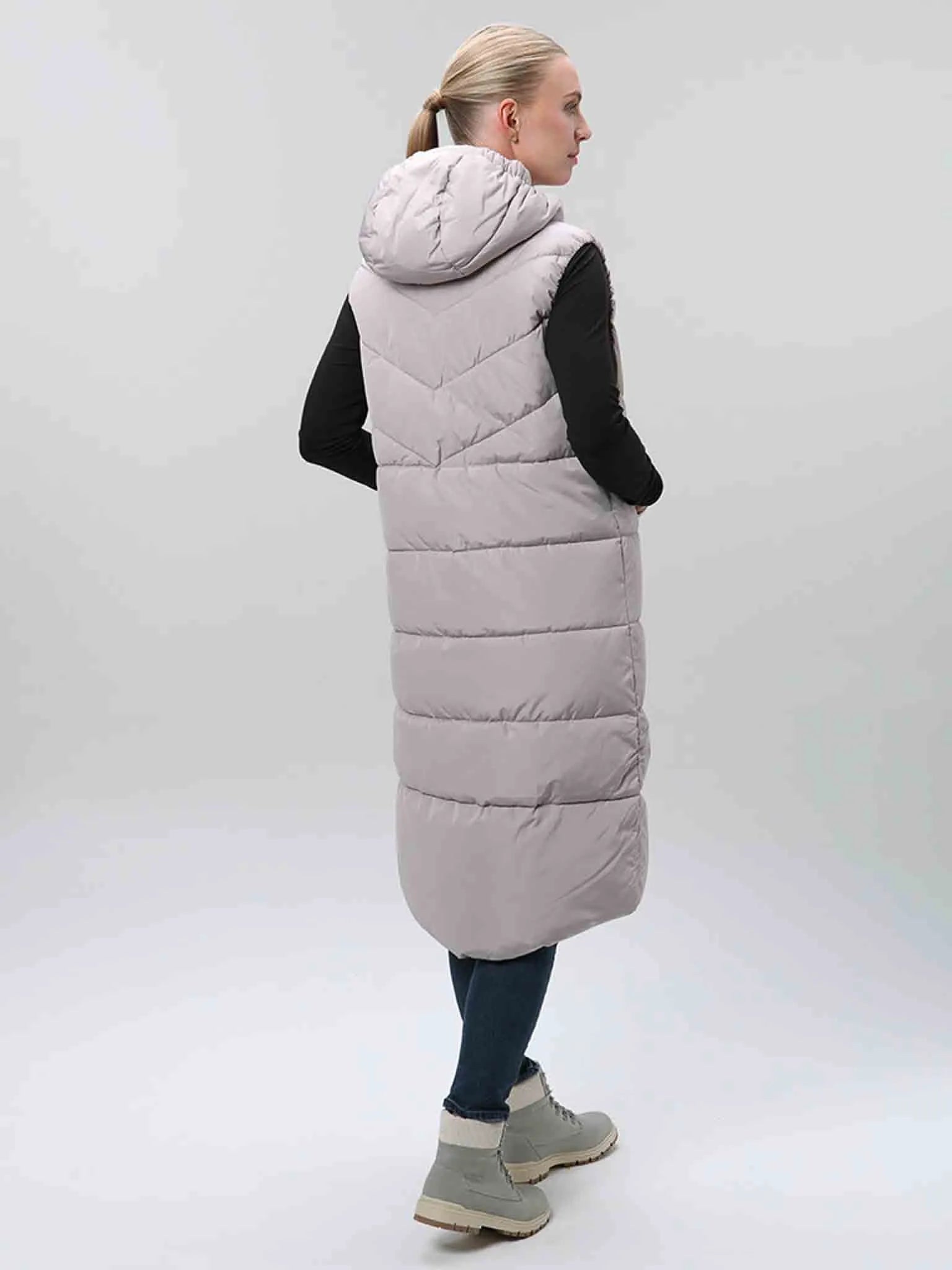 Colete Feminino Loap Tanja Cinza