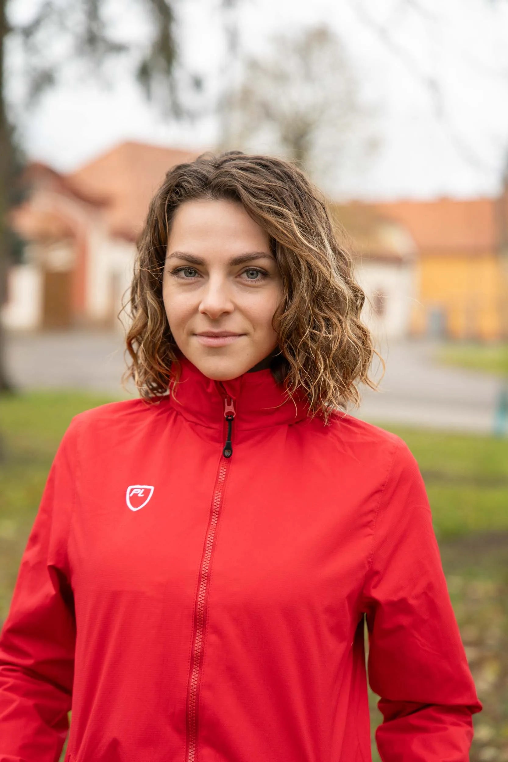 Spelerslaagjack voor dames Scarlet Red