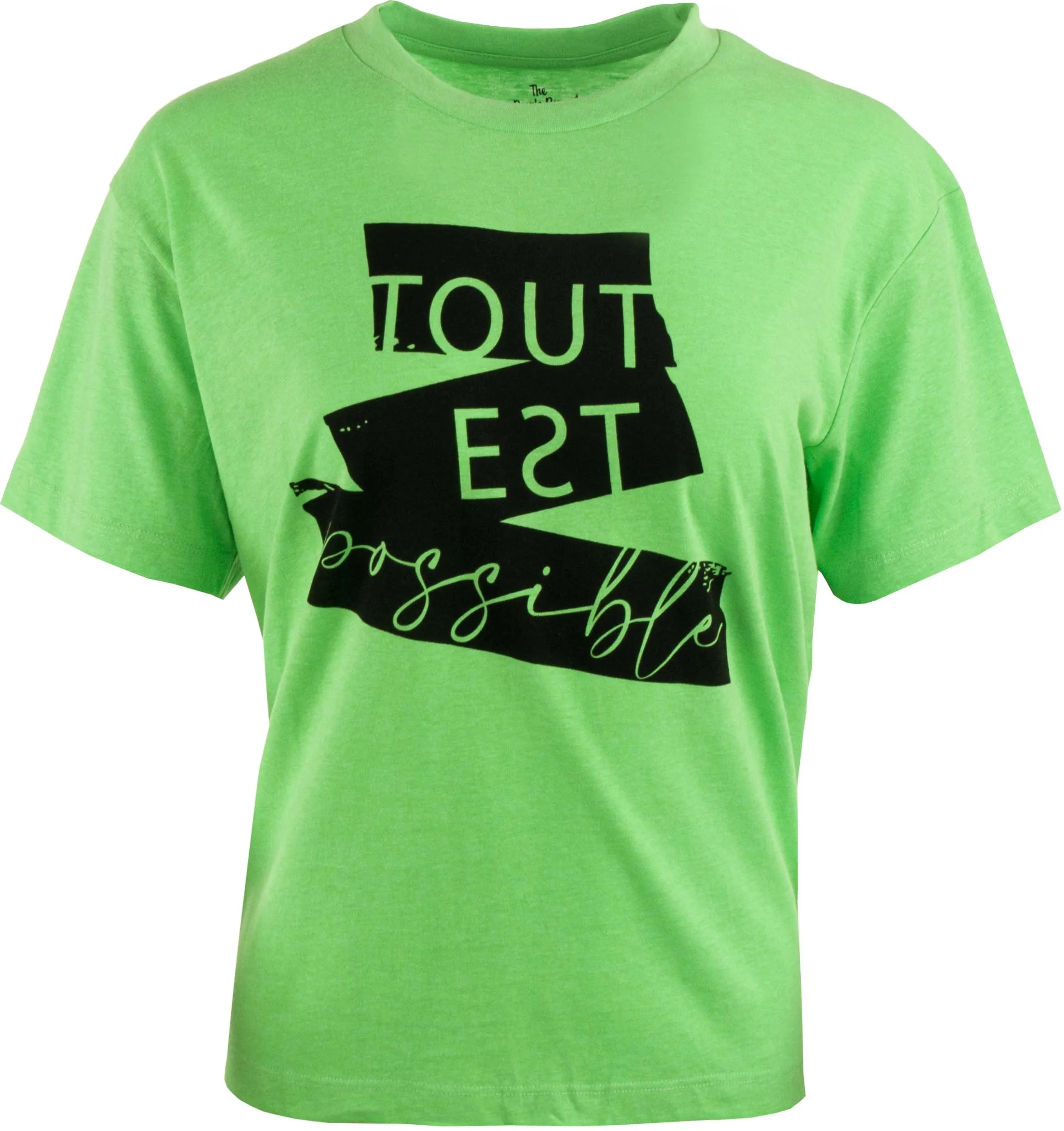 T-léine na mBan The People Rep. Minerva Green Fluo Green