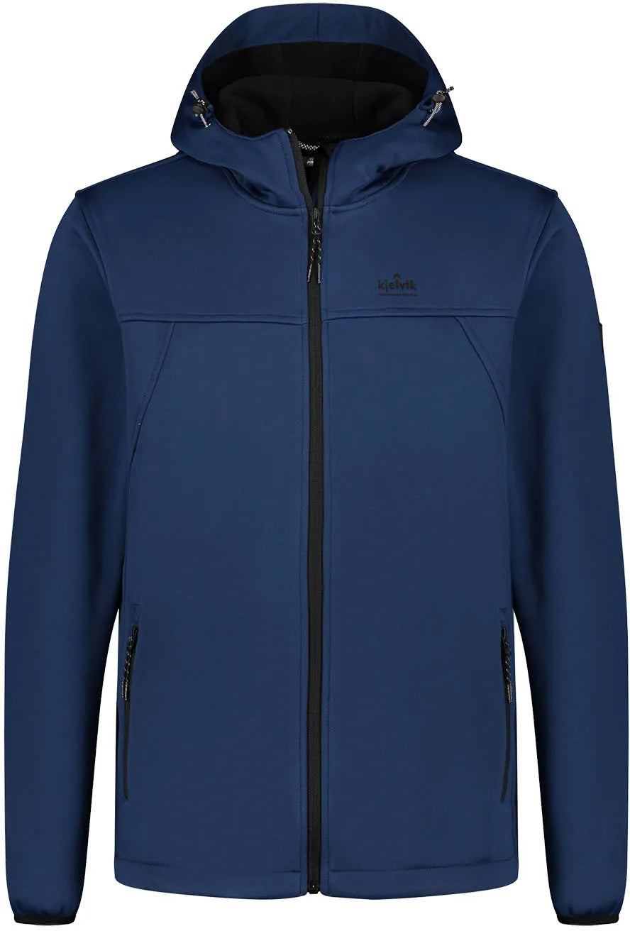 Jachetă Softshell pentru bărbați Kjelvik Dario Blue