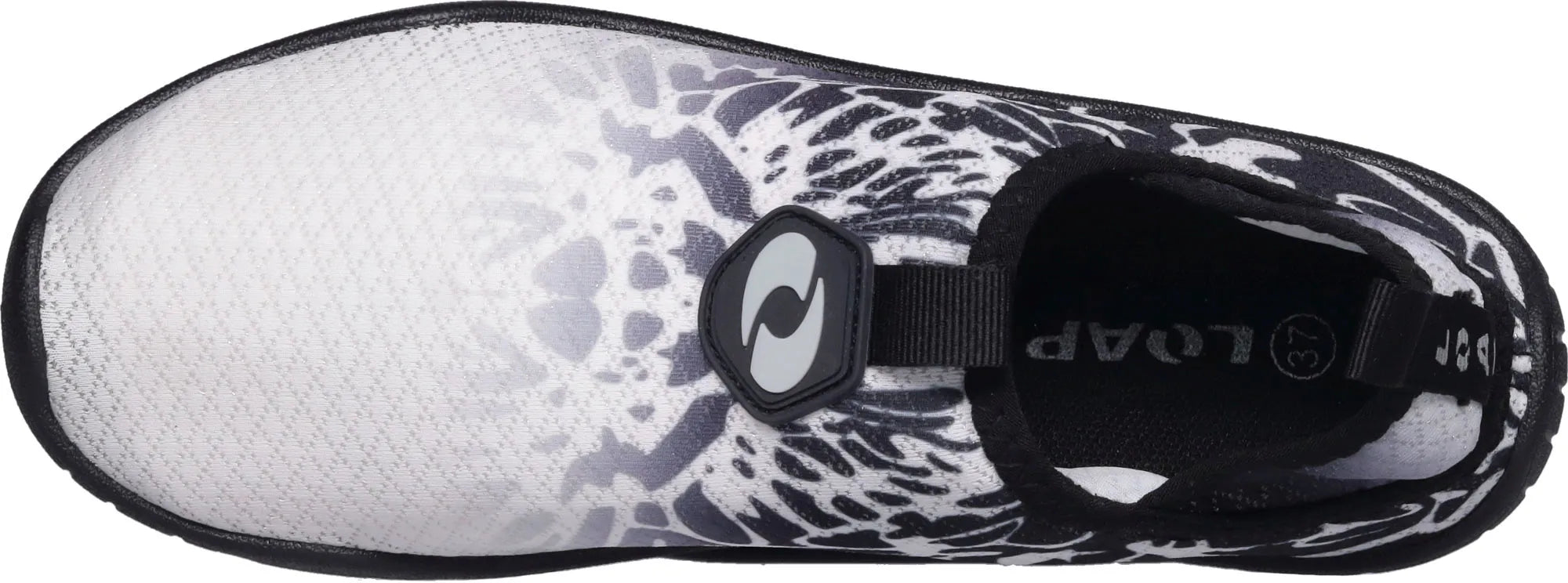 Vandsko til kvinder loap sanna sort-hvid sort 36