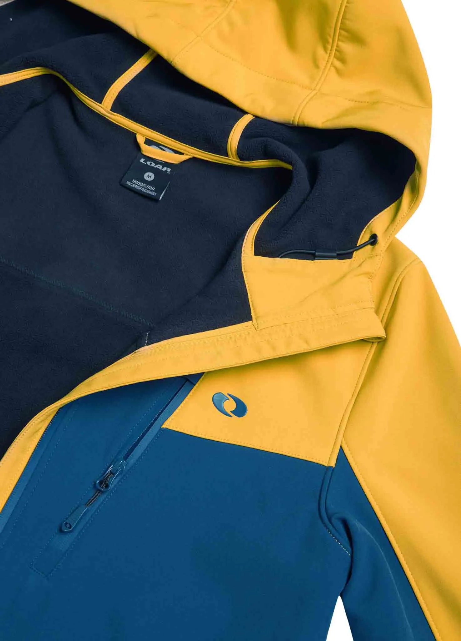 Chaqueta Softshell Hombre Loap Lurad Amarillo