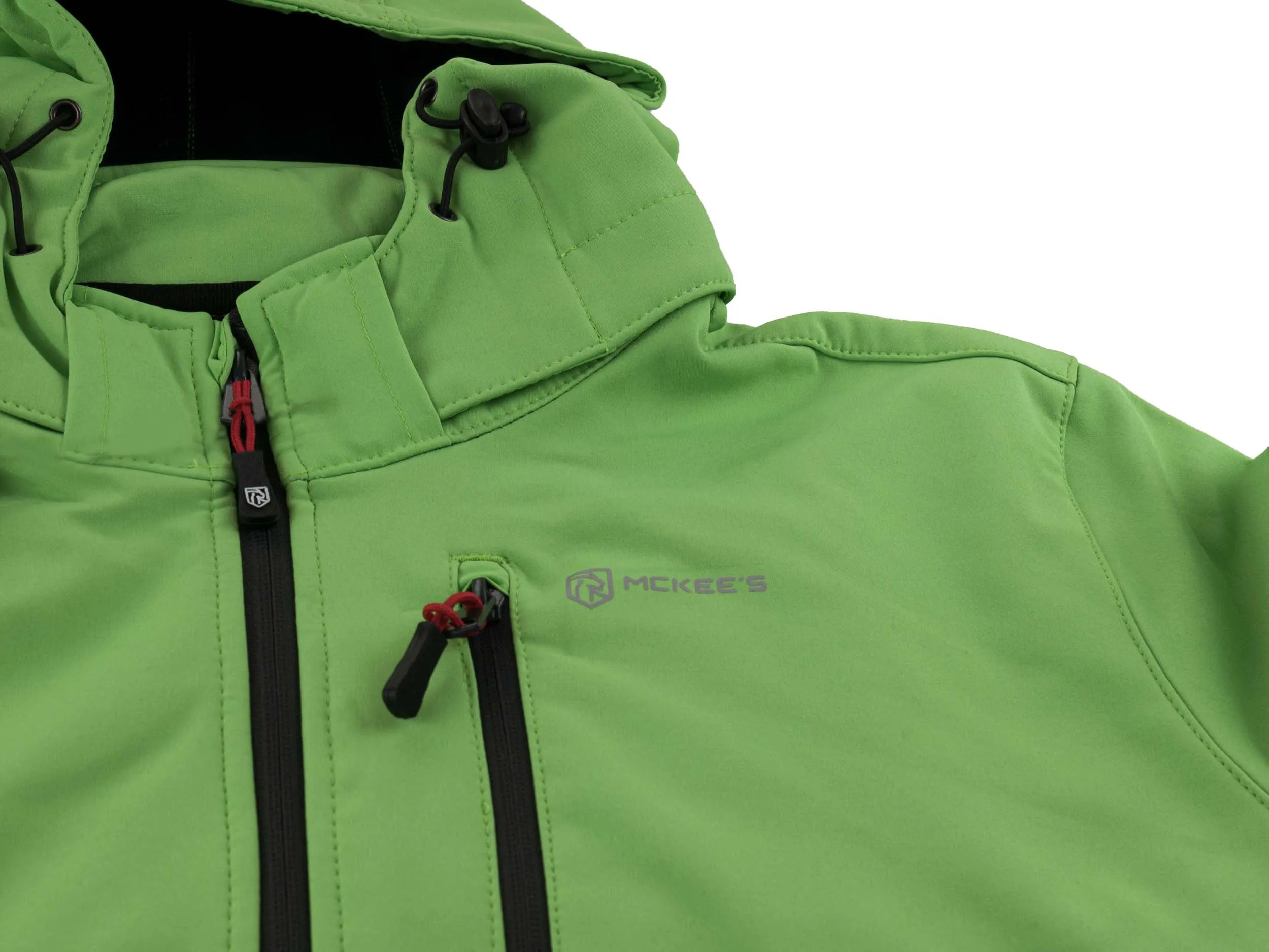 Giacca softshell da uomo Mckees Dry Acid Green