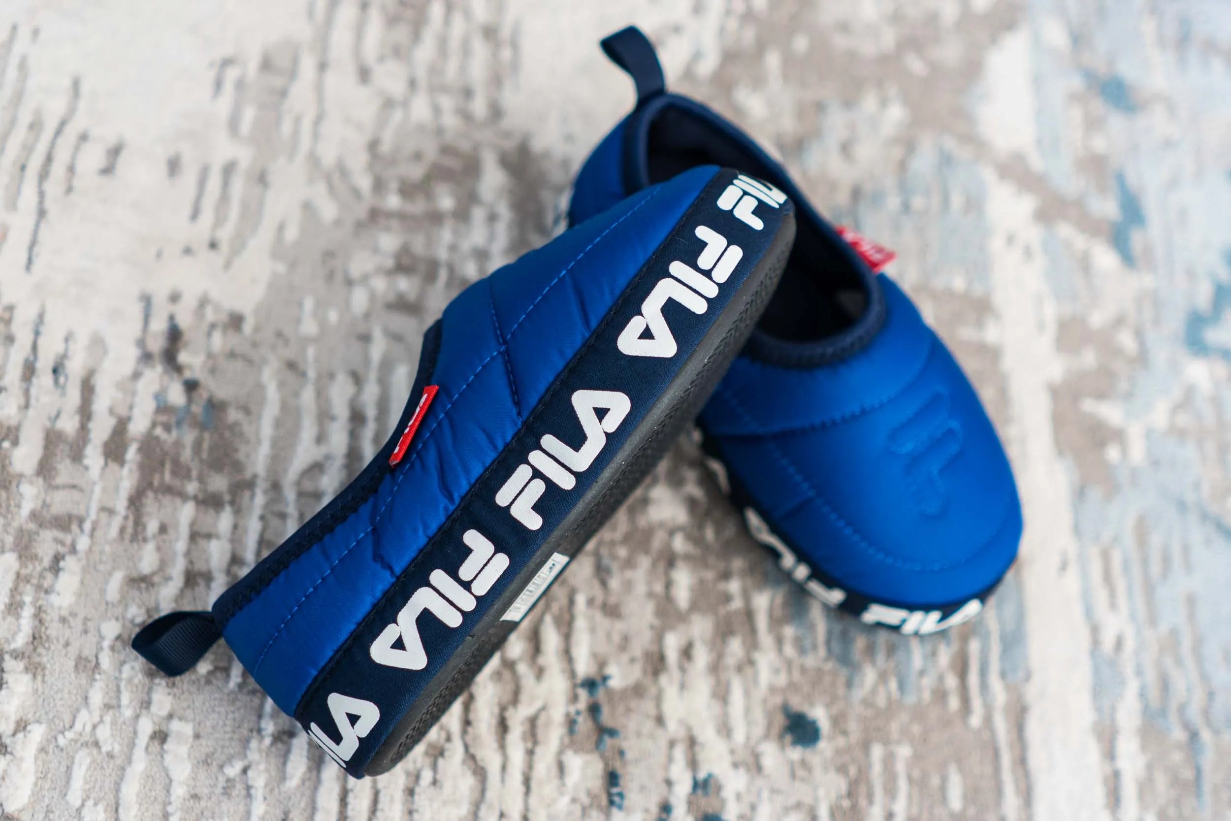 Dětské pantofle Fila Jr Comfider Lapis Blue