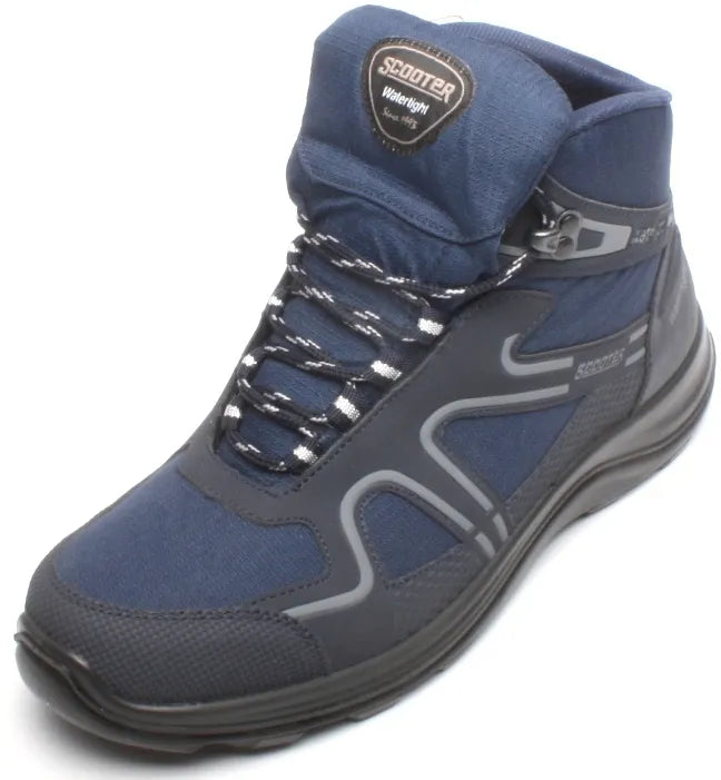 Pantofi de drumeție pentru bărbați Scooter Razor Blue M1307 Mărimea Albastru