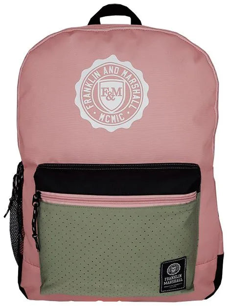 Plecak Franklin & Marshall w kolorze różowym