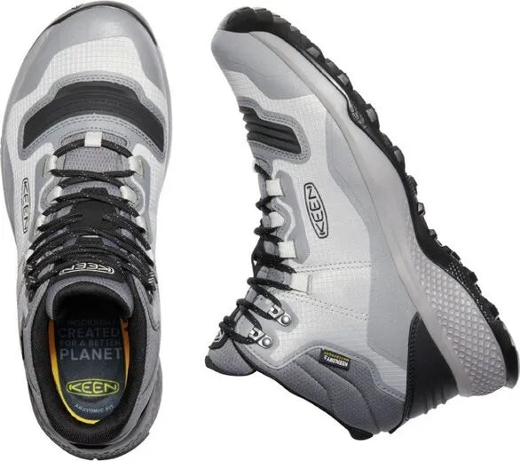 Men's Outdoor Shoes Keen Men Tempo Flex Mid Wp Grey