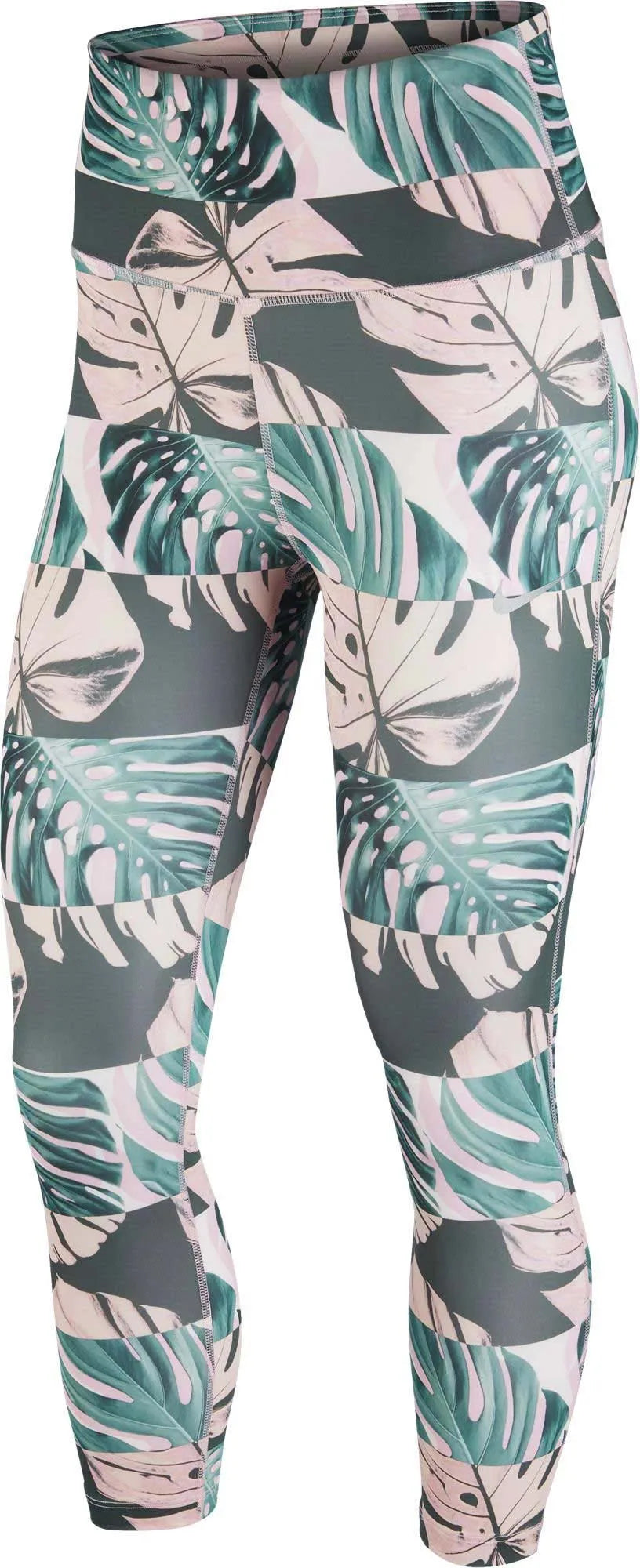 Colanți de damă Nike Fast Crop Running Colanți albaștri