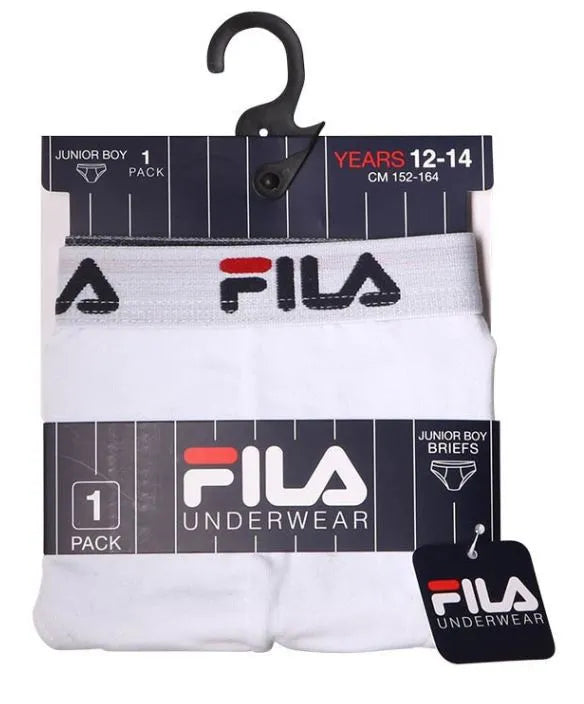 Cuecas Menino Fila Elastic Branco