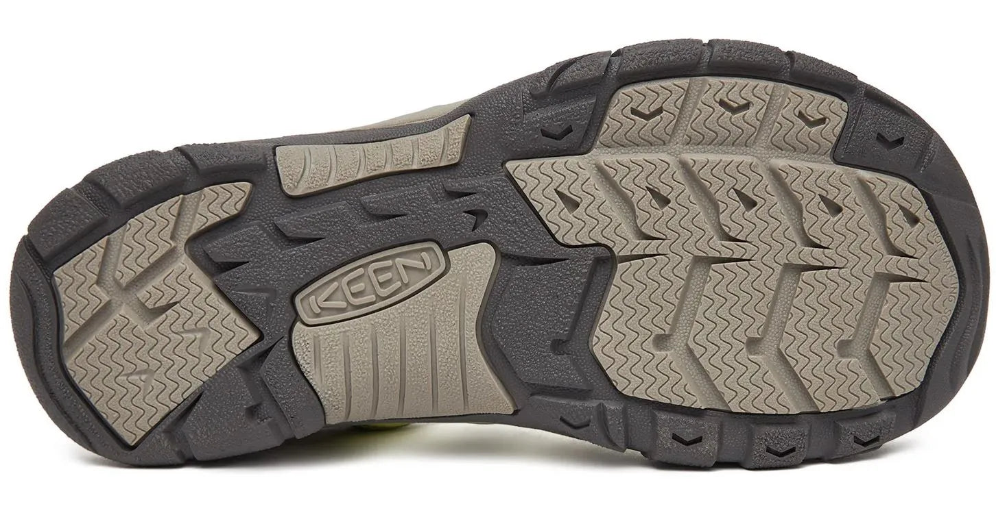 Keen jr newport határtalan sötét olíva/skarlát ibis zöld gyerekcipő 37