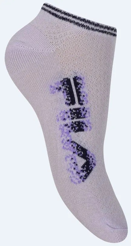 Fila confezione da 3 calzini con fiori da ginnastica 39-42