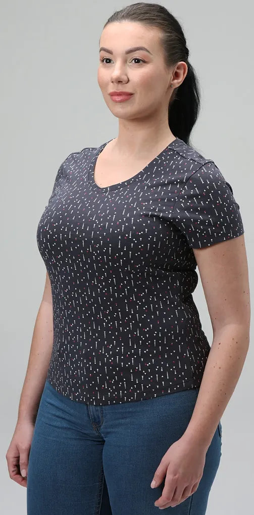 Dámske tričko loap baklava dblu modrá xs