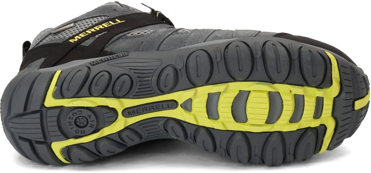 Trekkingschoenen heren Merrell Men Accentor 2 Vent Mid Wp Turbulence Grijs