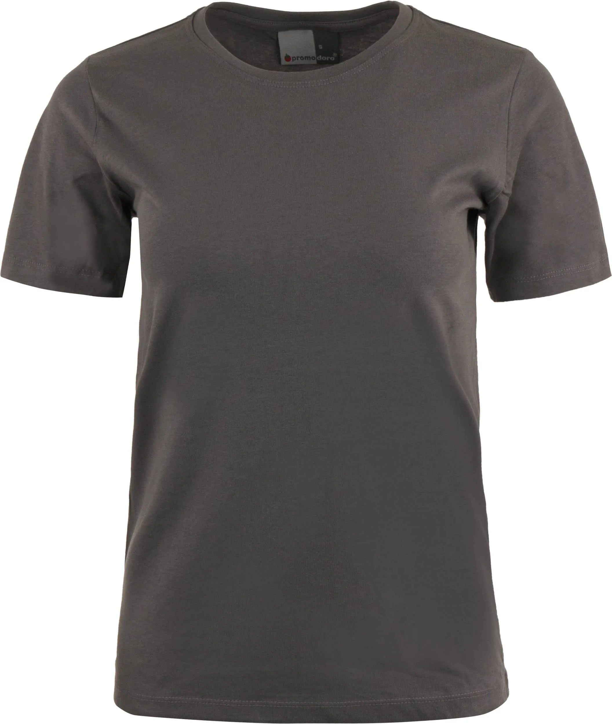 Camiseta feminina promodoro premium-t cinza claro xs