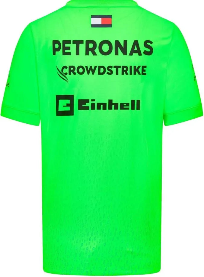 T-shirt Mercedes Męski F1 Rp Set Up T-shirt Zielony Zielony